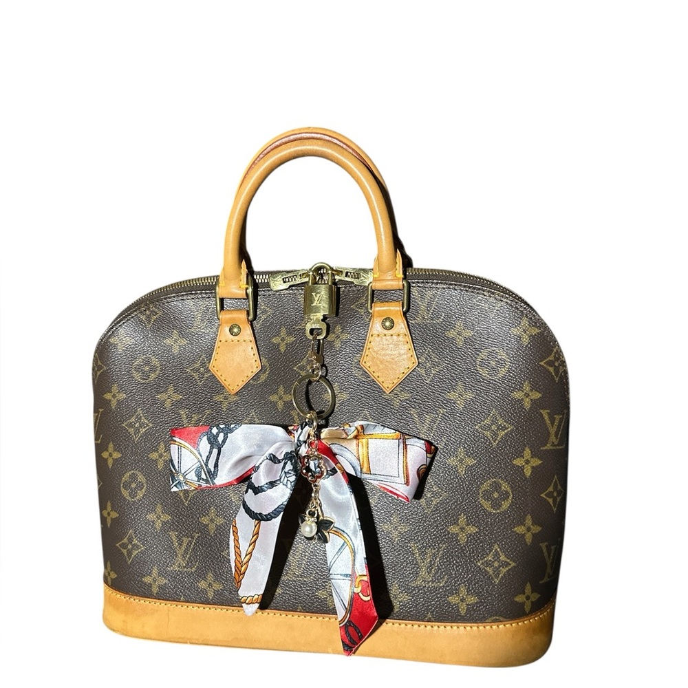 Louis Vuitton LV Hand Bag Alma Brown Monogram - Picture 15 of 15